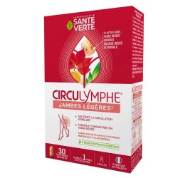 Sante Verte Circulymphe jambes légères 30 comprimés