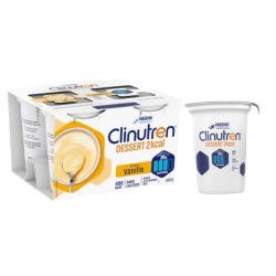 Clinutren Dessert 2kcal HP/HC+ saveur Vanille 4 x  200g