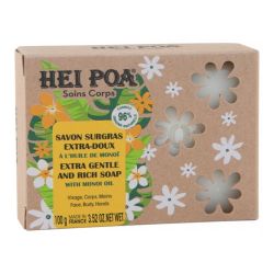 Hei Poa savon surgras extra-doux huile de Monoî 100g
