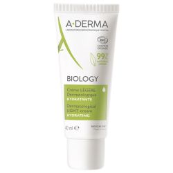 Biology Crème Légère Dermatologique Hydratante Bio 40 ml