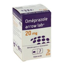 Arrow Omeprazole 20 Mg, 7 gélules gastro résistante