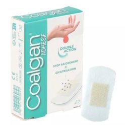 Coalgan 12 pansements adhésifs hémostatiques