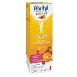 Alvityl Enfant sirop toux sèche et grasse 150 ml