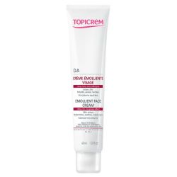 Topicrem DA Crème émolliente visage Peaux sensibles, très sèches et atopiques 40ml
