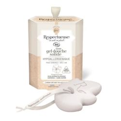 Respectueuse Mon gel douche solide Hypoallergénique bio 75g
