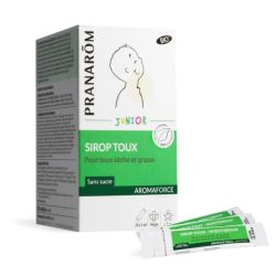 Pranarom Aromaforce Sirop toux junior Bio 20X5 sticks
