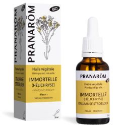 Pranarôm huile végétale Immortelle Hélichryse Bio 30ml