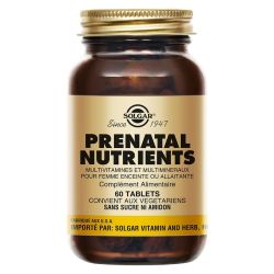 Solgar Prenatal Nutrients 60 comprimés