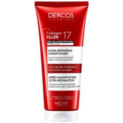 Vichy Dercos Collagen Filler 17 après-shampoing fortifiant réparateur intense 200ml
