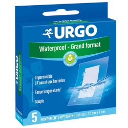 Urgo pansements Optiskin waterproof grand format 5 pansements