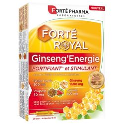 Forté Pharma Forté Royal Ginseng'énergie 20 ampoules