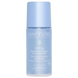 Sanoflore Déodorant Fraîcheur 24H Coton Roll-On Bio 50ml