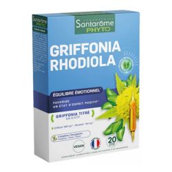 Santarome Griffonia Rhodiola 20 Ampoules