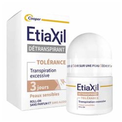 Etiaxil détranspirant déodorant roll-on Tolérance 3 jours peaux sensibles 15ml