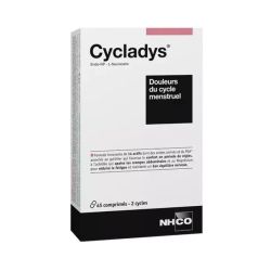 NHCO Cycladys Douleurs de règles cycle menstruel 45 comprimés