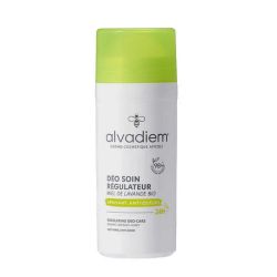 Alvadiem déodorant soin régulateur au miel de lavande bio 70ml