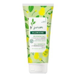 Klorane Junior Avoine gel douche 2en1 poire 200ml