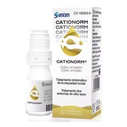 Cationorm gouttes oculaires Émulsion ophtalmique 10ml