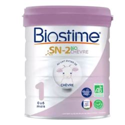 Biostime Lait Infantile SN-2 Chèvre 1er âge Bio 0 à 6 mois 800g