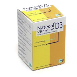 Effik Natecal calcium vitamine D3 600MG/400UI comprimé orodispersible