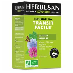 Herbesan Infusion Bio Transit Facile 20 Sachets