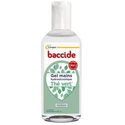 Baccide gel mains sésinfectant hydroalcoolique Thé Vert Peaux sensibles 30ml