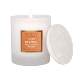 Collines de Provence Collines Bougie parfumée Fleur de Santal 180g