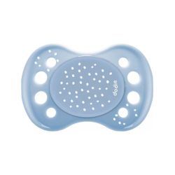 Dodie sucette anatomique silicone 0-6mois garçon