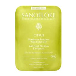 Sanoflore Recharge déodorant 24h Citron 50ml