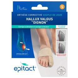 Epitact Orthèse corrective Hallux Valgus Taille S souple de jour 1 unité