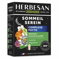 Herbesan sommeil serein 45 gélules