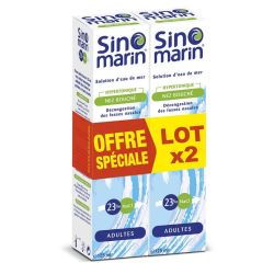 Sinomarin Spray nasal hypertonique nez bouché 2x125ml