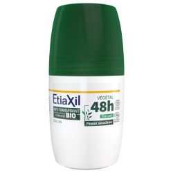 Etiaxil déodorant anti-transpirant végétal 48H Thé Vert Bio 50ml