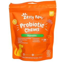 Friandises pour chien digestion potiron 60 gummies