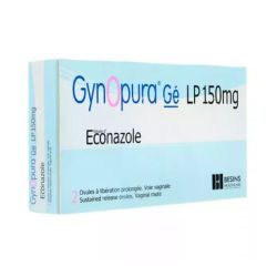 Gynopura Gé LP Econazole 150mg 2 ovules