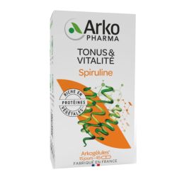 Arkogélules spiruline fatigue 45 gélules