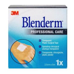 Blenderm sparadrap imperméable 5 m x 2,5 cm