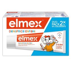 Elmex Dentifrice enfant 3-6 ans 2x50ml