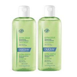 Ducray shampooing extra-doux dermo-protecteur 2x400ml