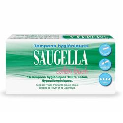 Saugella Cotton Touch Tampons Hygiéniques super 16 Tampons