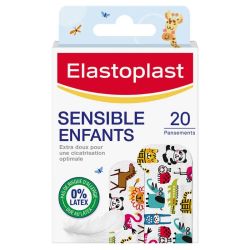 Elastoplast enfants Sensible 20 Pansements 2 Formats