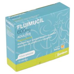 Fluimucil expectorant 600 mg 10 sachets