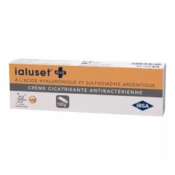 IBSA Ialuset Plus Crème Acide Hyaluronique + Argent 100 g