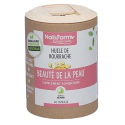 Nat&Form Écoresponsable Huile de Bourrache 60 capsules