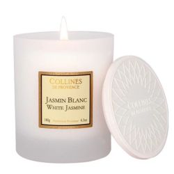 Collines de Provence Bougie parfumée jasmin blanc 180g