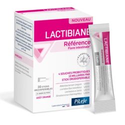 Pileje Lactibiane Référence 20 sticks orodispersibles