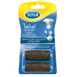Scholl Velvet Smooth rouleaux de remplacement grain extra exfoliant x2