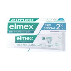 Elmex Sensitive Professional Dentifrice Offre Spéciale 2x75ml