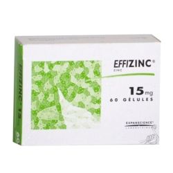 Expanscience Effizinc acné gélules 60x15mg