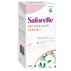 Protège-slips flexibles & extra-fins x30